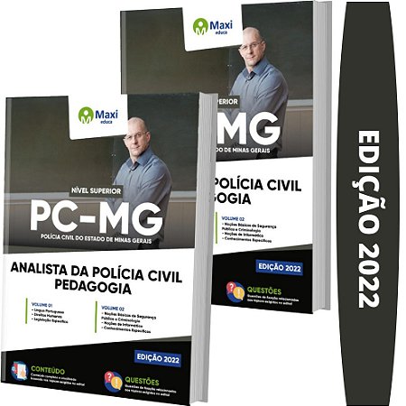 Apostila Concurso PC MG - Analista - Pedagogia