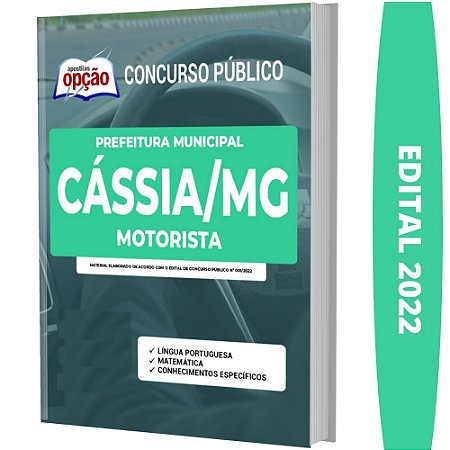 Apostila Prefeitura Cássia MG - Motorista