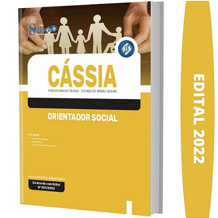 Apostila Prefeitura de Cássia MG - Orientador Social