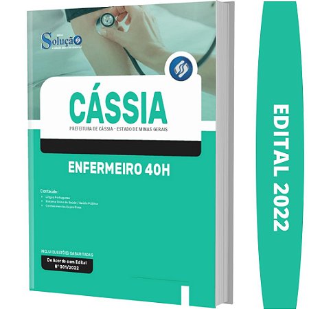 Apostila Prefeitura de Cássia MG - Enfermeiro 40H