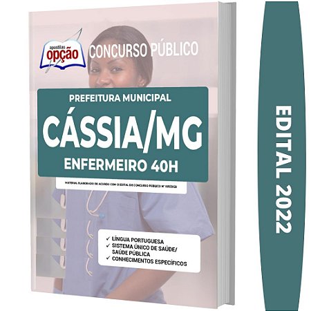 Apostila Concurso Cássia MG - Enfermeiro 40H