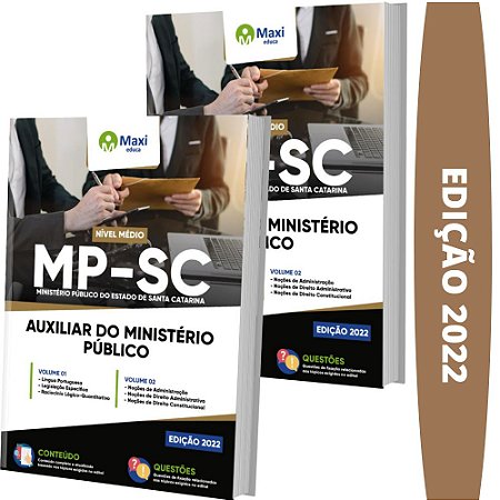 Apostila MP SC - Auxiliar do Ministério Público