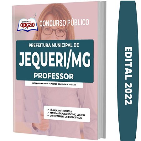 Apostila Prefeitura de Jequeri MG - Professor