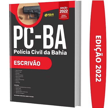 Apostila PC BA - Escrivão Polícia Civil da Bahia