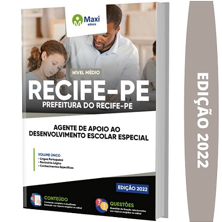 Apostila Recife PE - Agente Apoio ao Desenvolvimento Escolar