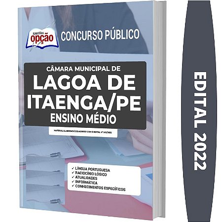 Apostila Câmara de Lagoa de Itaenga PE - Ensino Médio