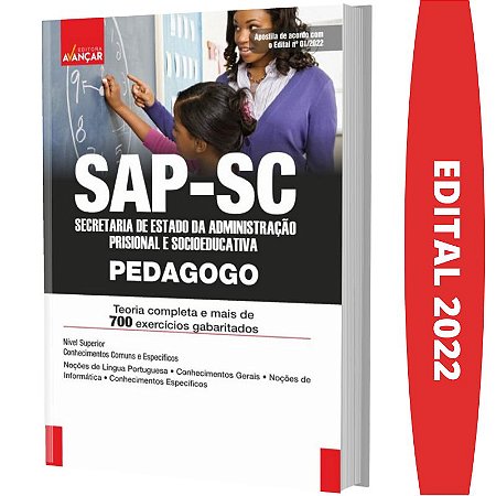 Apostila Concurso SAP SC - Pedagogo