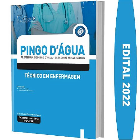 Apostila Prefeitura Pingo D'Água MG - Técnico em Enfermagem