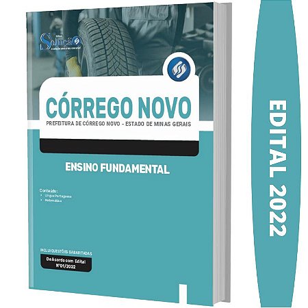 Apostila Prefeitura Córrego Novo MG - Ensino Fundamental