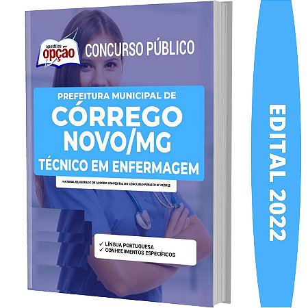 Apostila Concurso Córrego Novo MG - Técnico de Enfermagem