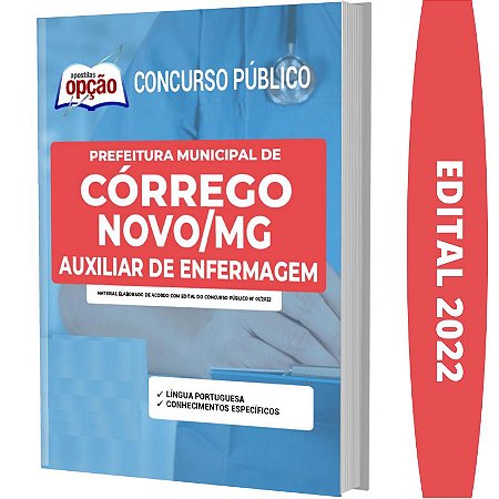 Apostila Concurso Córrego Novo MG - Auxiliar de Enfermagem