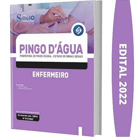 Apostila Prefeitura de Pingo D’Água MG - Enfermeiro