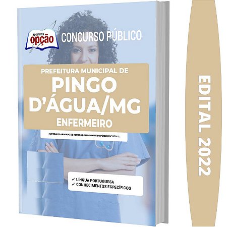 Apostila Concurso Pingo D’Água MG - Enfermeiro