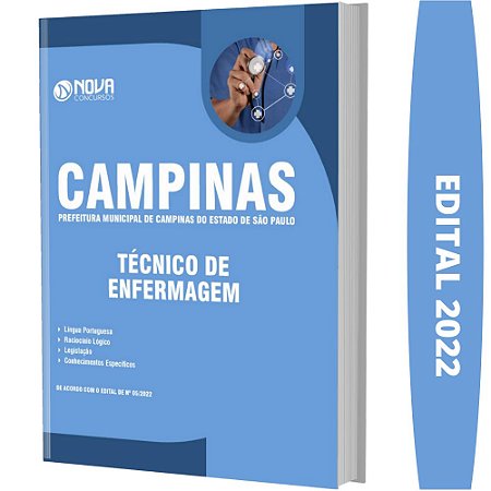 Apostila Concurso Campinas SP Técnico em Enfermagem