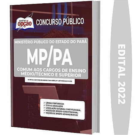 Apostila MP PA - Cargos de Ensino Médio/Técnico e Superior