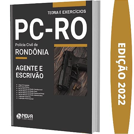 Apostila Concurso PC RO - Agente e Escrivão