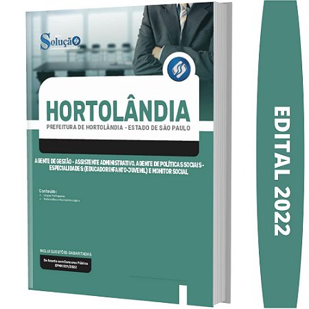 Apostila Hortolândia - Educador Infanto-Juvenil e Monitor