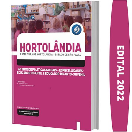 Apostila Prefeitura de Hortolândia SP - Educador Infantil