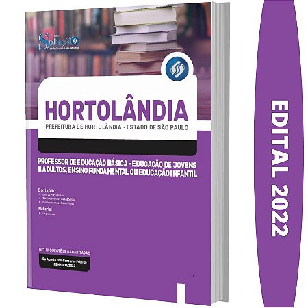 Apostila Prefeitura Hortolândia SP - PEB Ensino Fundamental