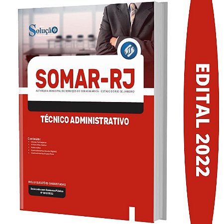 Apostila Concurso SOMAR RJ - Técnico Administrativo