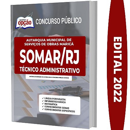 Apostila SOMAR RJ - Técnico Administrativo