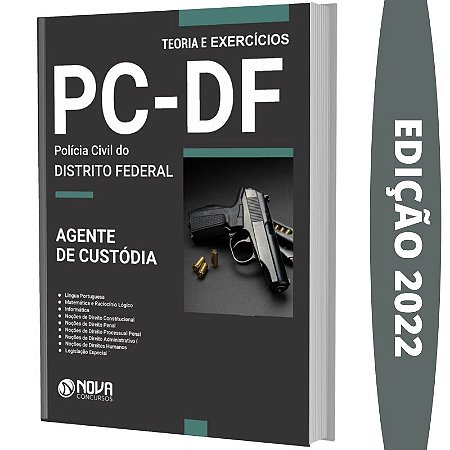 Apostila Concurso PC DF - Agente Policial de Custódia