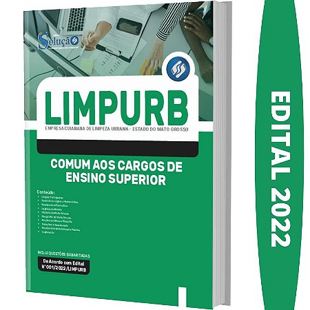 Apostila Limpurb Cuiabá MT - Comum Cargos Ensino Superior