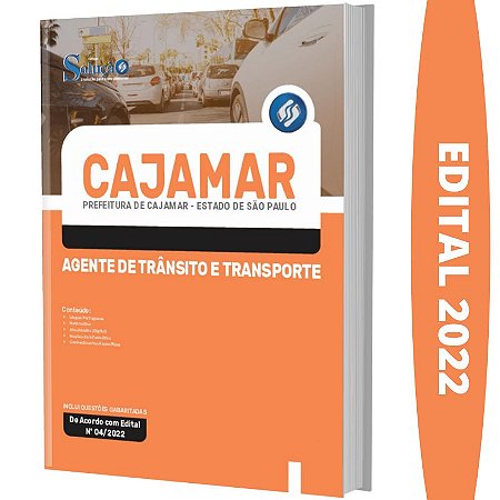 Apostila Cajamar SP - Agente de Trânsito e Transporte
