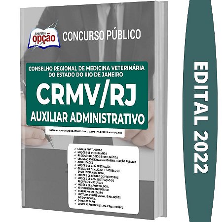 Apostila Concurso CRMV RJ - Auxiliar Administrativo