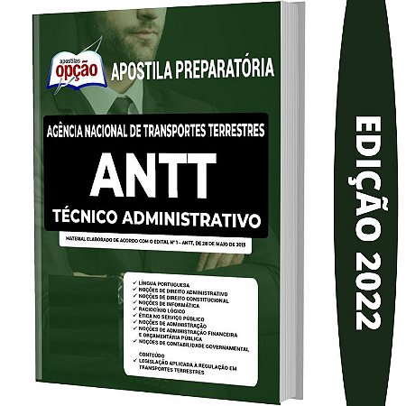 Apostila ANTT - Técnico Administrativo