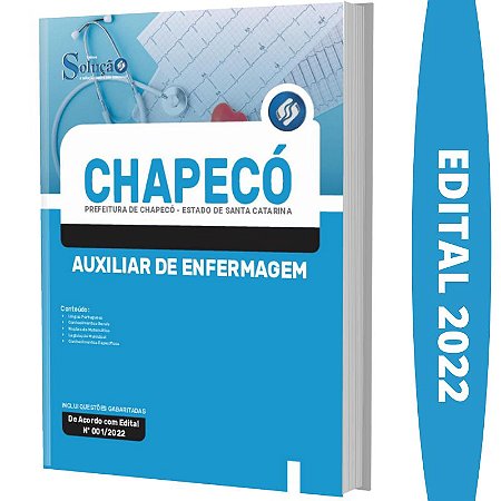 Apostila Concurso Chapecó SC - Auxiliar de Enfermagem