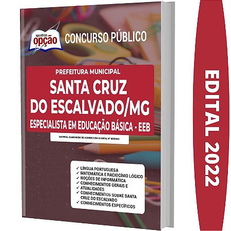 Apostila Santa Cruz do Escalvado - Especialista em Educação