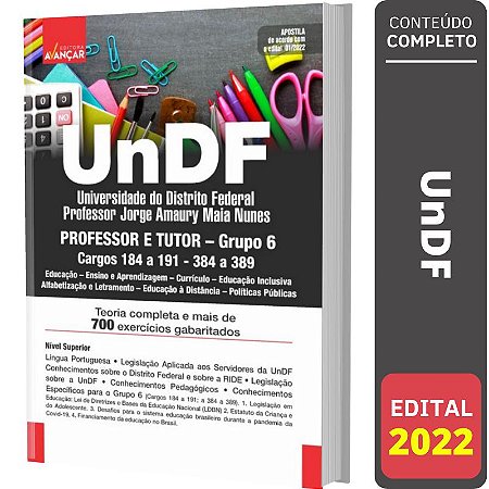 Apostila UnDF - Educação Ensino e aprendizagem Currículo
