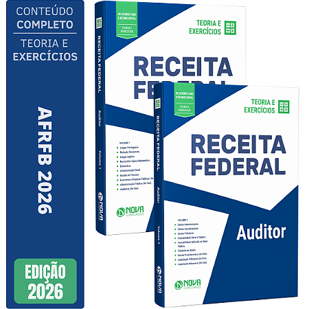 Apostila Receita Federal 2026 - Auditor Fiscal