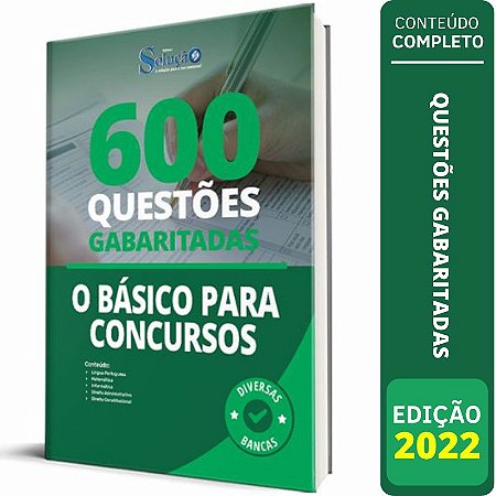 Apostila O Básico para Concursos - Praticando - Questões
