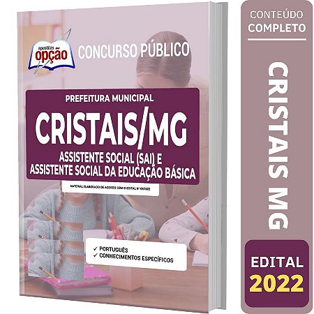 Apostila Prefeitura Cristais MG - Assistente Social