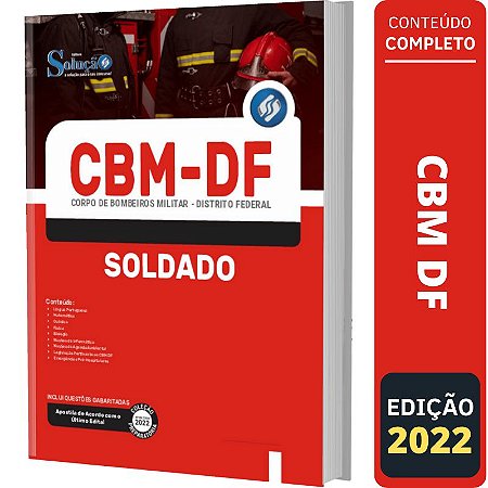 Apostila Concurso CBM DF - Soldado Bombeiro Militar