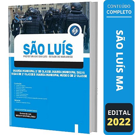 Apostila São Luís MA - Guarda Municipal 2ª de Classe