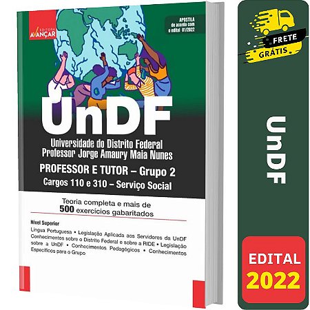 Apostila UnDF - Grupo 2 – Cargos 110 e 310 – Serviço Social