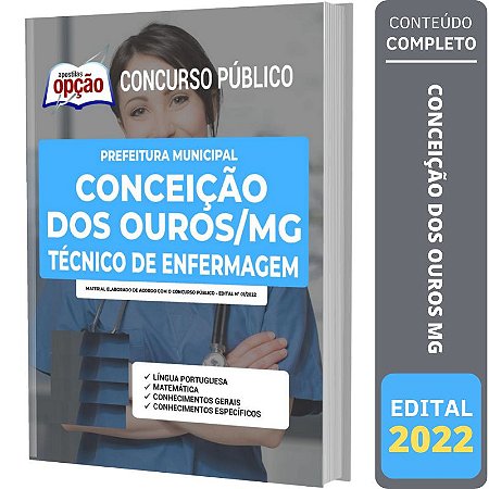 Apostila Conceição dos Ouros MG - Técnico de Enfermagem
