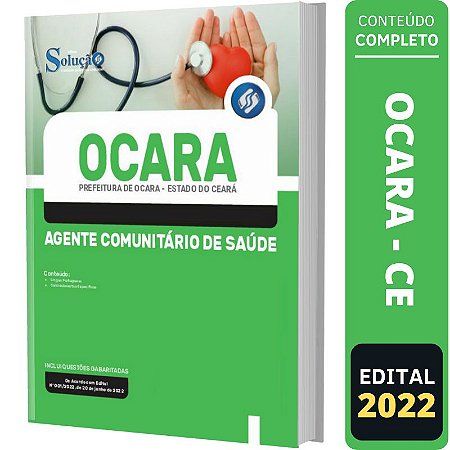 Apostila Prefeitura Ocara CE - Agente Comunitário de Saúde