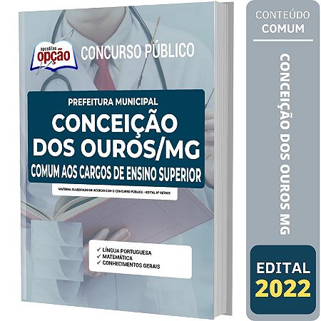 Apostila Conceição dos Ouros MG - Cargos de Ensino Superior