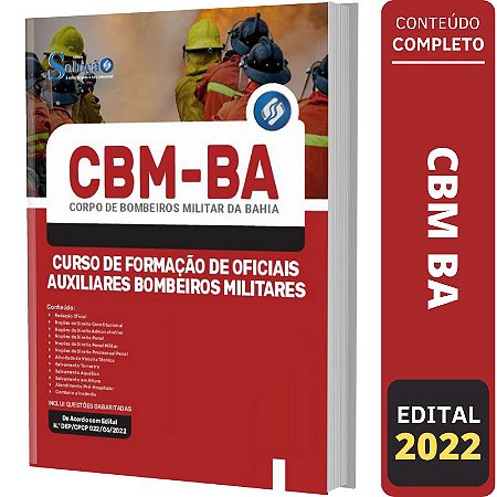 Apostila CBM BA - Oficiais Auxiliares Bombeiros Militares