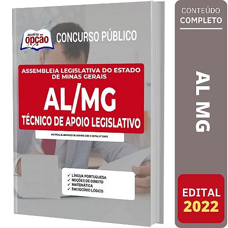 Apostila AL MG - Técnico de Apoio Legislativo