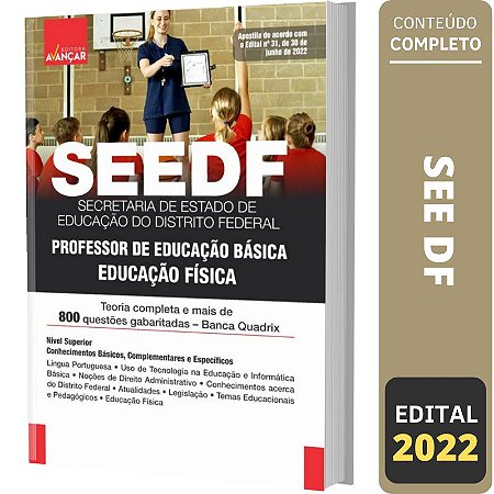 Apostila Concurso SEE DF - PEB: EDUCAÇÃO FÍSICA