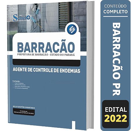 Apostila Concurso Barracão PR Agente de Controle de Endemias