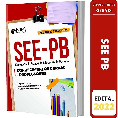 Apostila Concurso SEE PB - Professor de Educação Básica