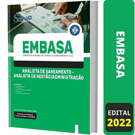 Apostila Concurso EMBASA - Analista de Gestão / Administração - Solução  Cursos e Concursos