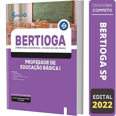 Apostila Bertioga SP - Professor de Educação Básica 1