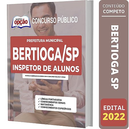 Apostila Prefeitura Bertioga SP - Inspetor de Alunos